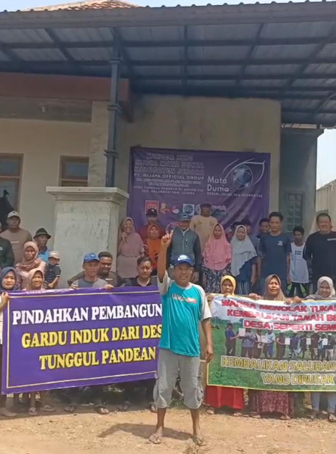 Warga Tunggul Pandean Pantang Mundur Tolak Pembangunan Gardu Induk PLN, Siap Lanjut Hearing ke DPRD