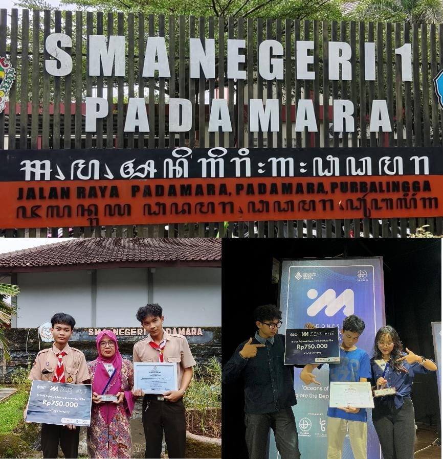 Siswa SMAN 1 Padamara Raih Bronze Rajawali Award Documentary Film di Ajang Nasional ISMA ke-9