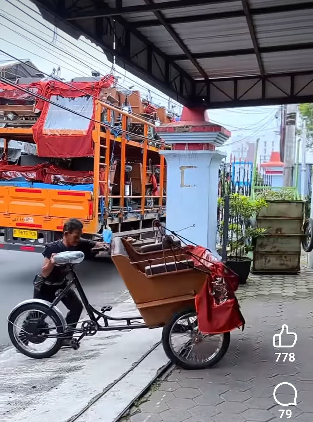 100 Becak Listrik siap Diresmikan di Purwokerto untuk Tingkatkan Kesejahteraan Pengemudi