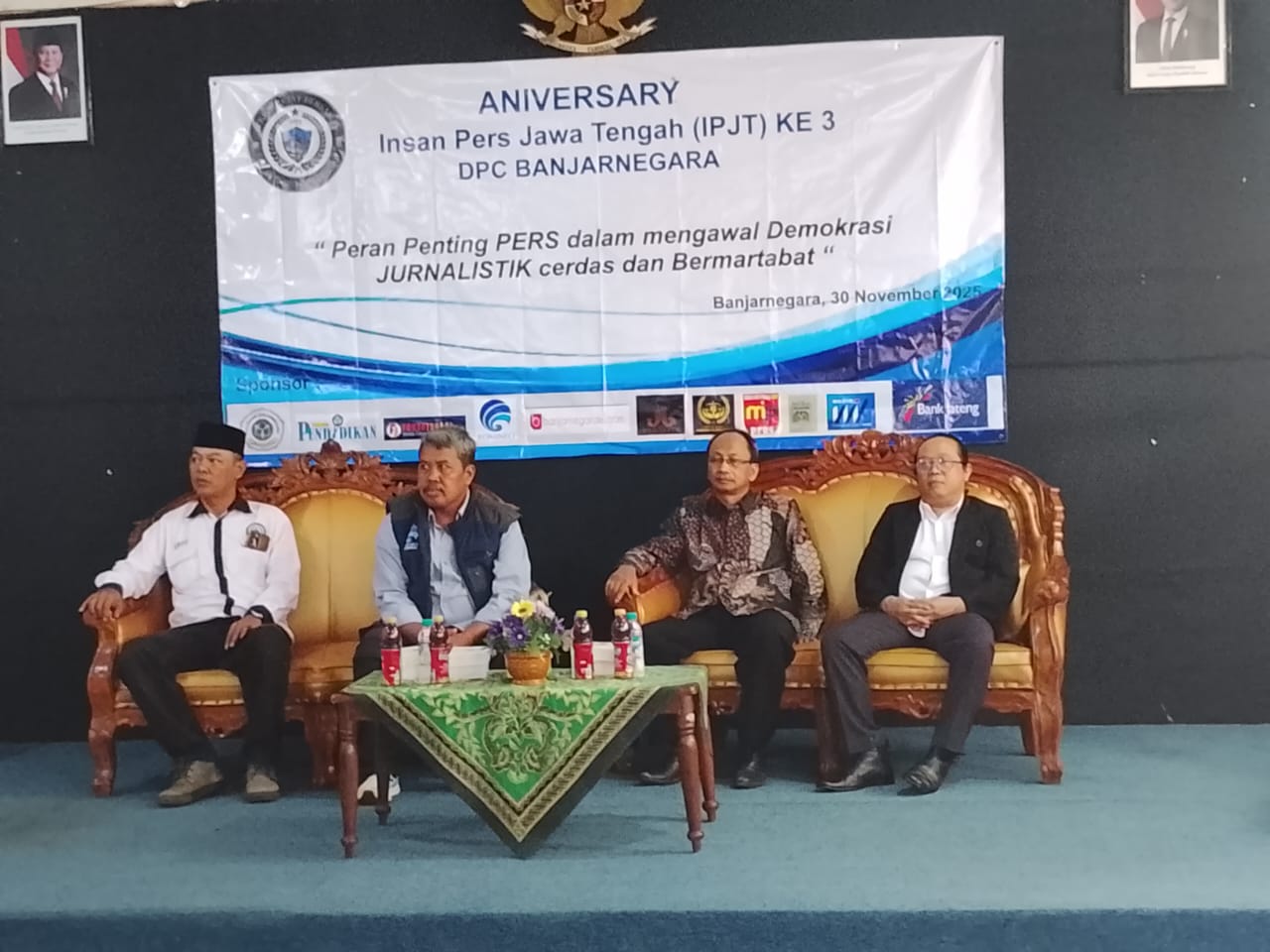Anniversary ke-3 IPJT DPC Banjarnegara Soroti Peran Pers Mengawal Demokrasi