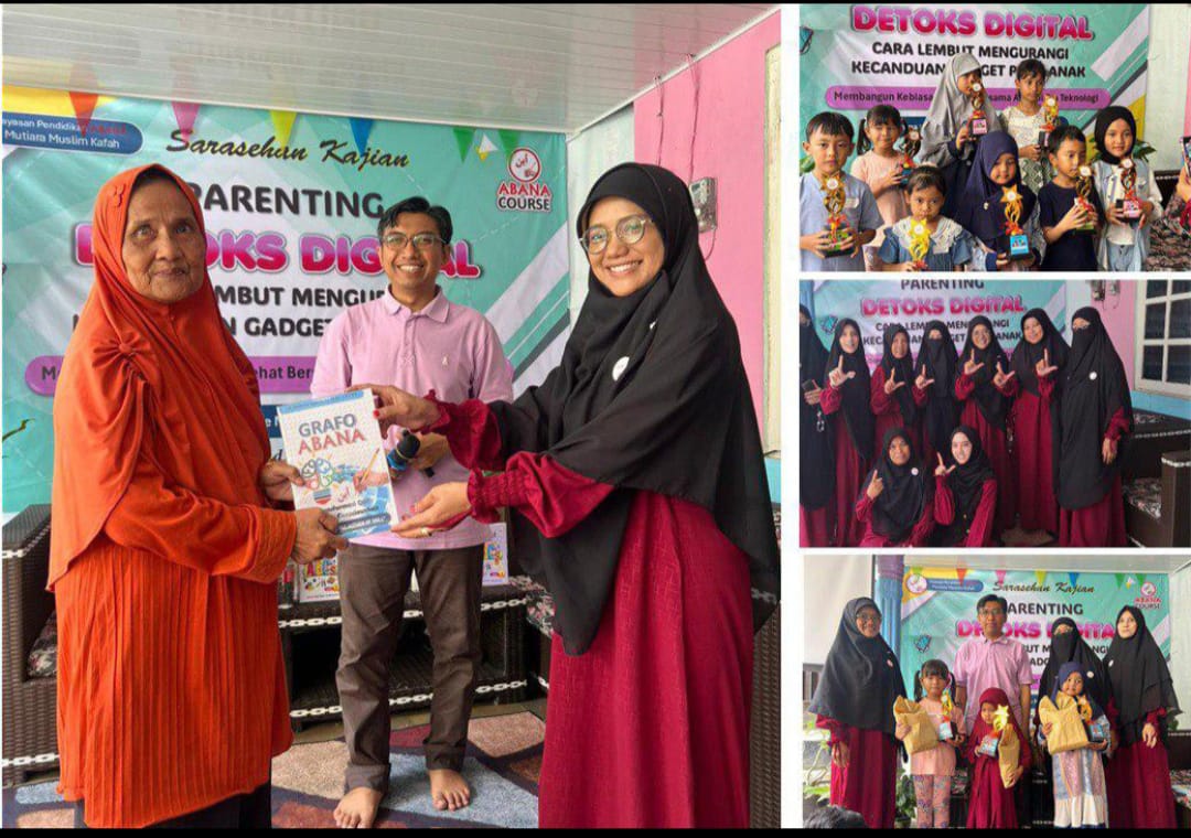 Yayasan Pendidikan Abana Gelar Edukasi Detoks Digital, Ajak Orang Tua Kurangi Ketergantungan Gadget Anak
