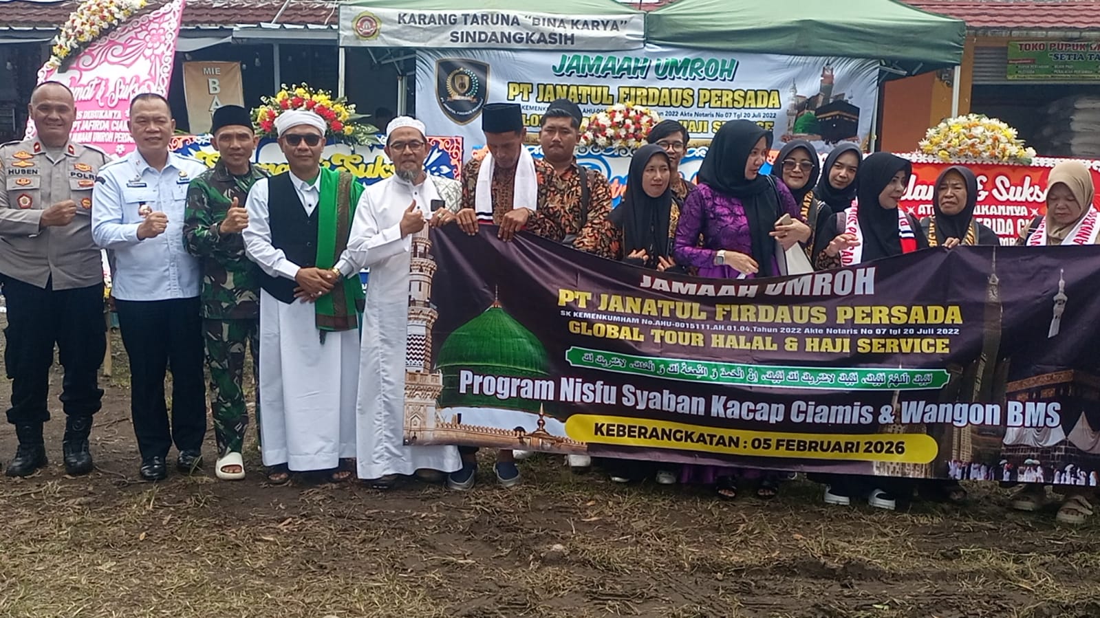 PT Janatul Firdaus Persada Resmikan Kantor Cabang Ciamis, Lepas Jamaah Umrah Perdana